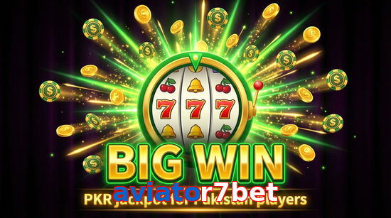 Big win animation on Aviator7bet slot game